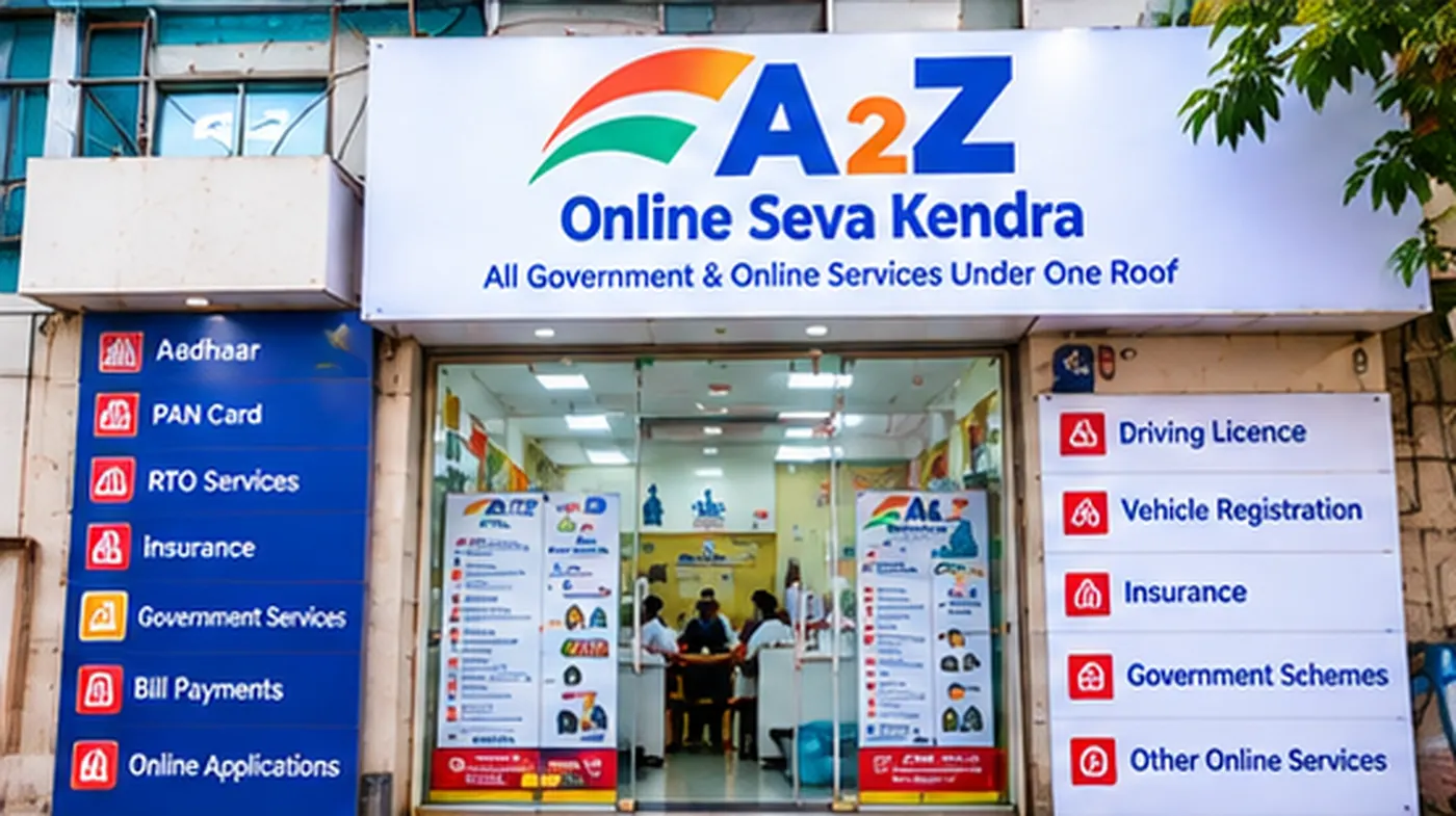 A2Z Online Seva Kendra | Online & Government Services in Bhubaneswar